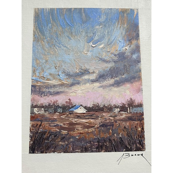 Original painting -‎ petite landscape 9x12 - Picture 3 of 6